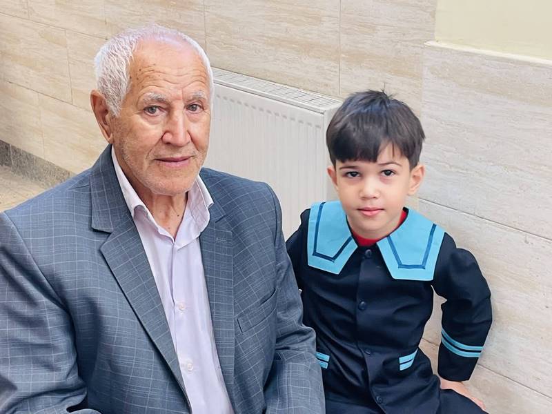 برگزاری پویش همراهی پدربزرگ ها و مادربزرگ ها با دانش آموزان پیش دبستانی در شهرستان اسلامشهر 